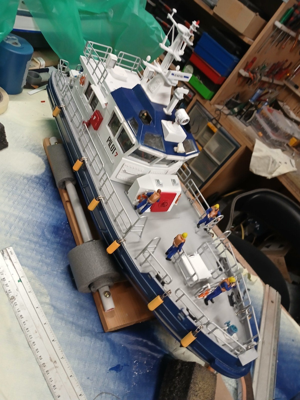 pilotboot, Hobby en Vrije tijd, Ophalen, Nieuw