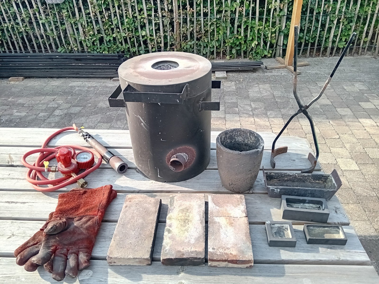smeltoven / forge, Hobby en Vrije tijd, Ophalen