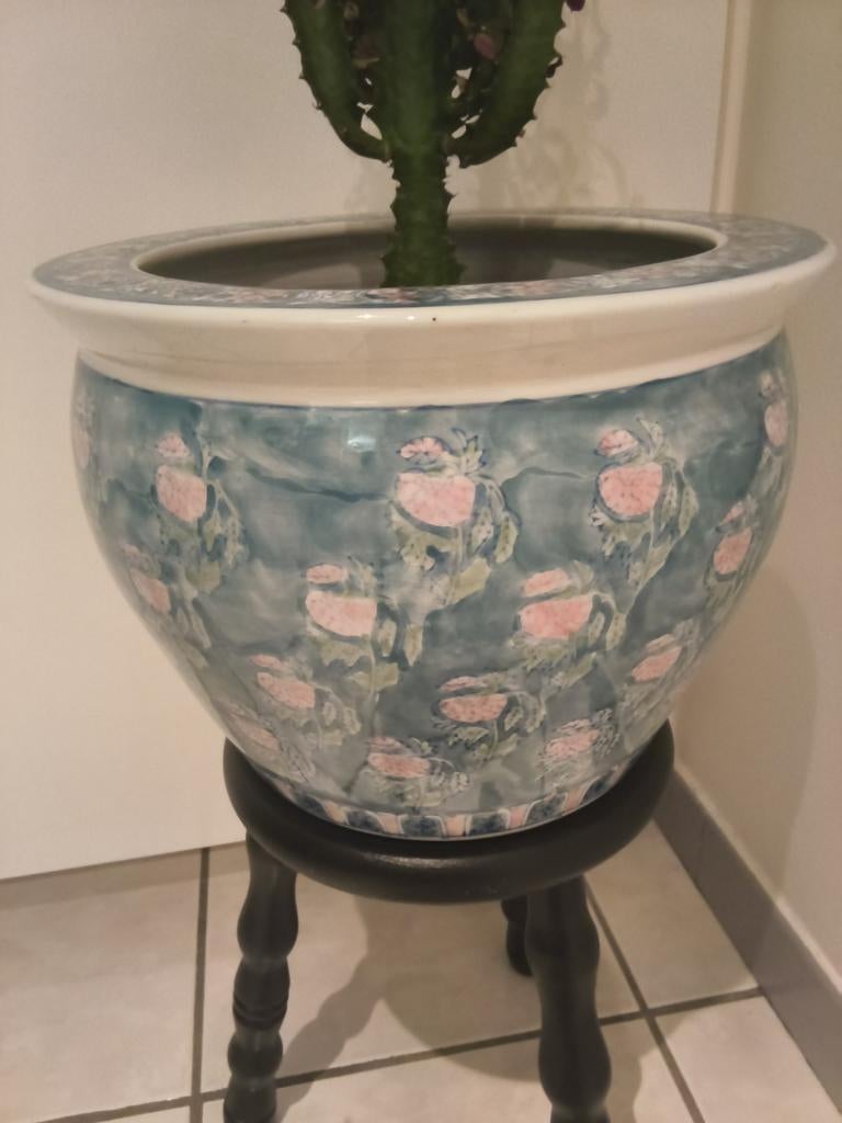 Antieke  bloempot  keramiek ! BEKIJK DE FOTO'S, Antiek en Kunst, Ophalen