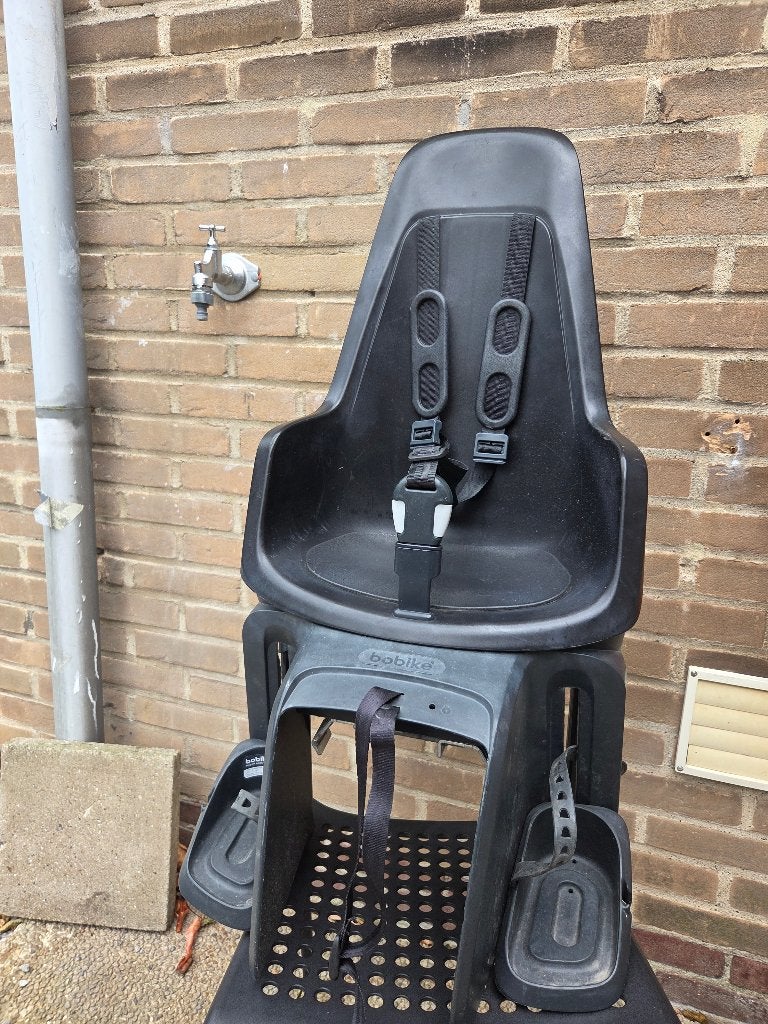 Fiets achterzitje, Achterzitje, Gebruikt, Boobike, Ophalen