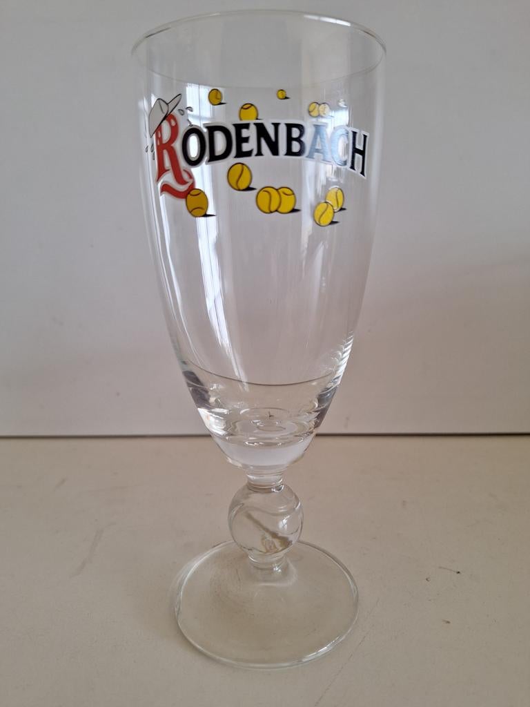 1x jaren 90 limited edition tennis glas Rodenbach, Enlèvement ou Envoi
