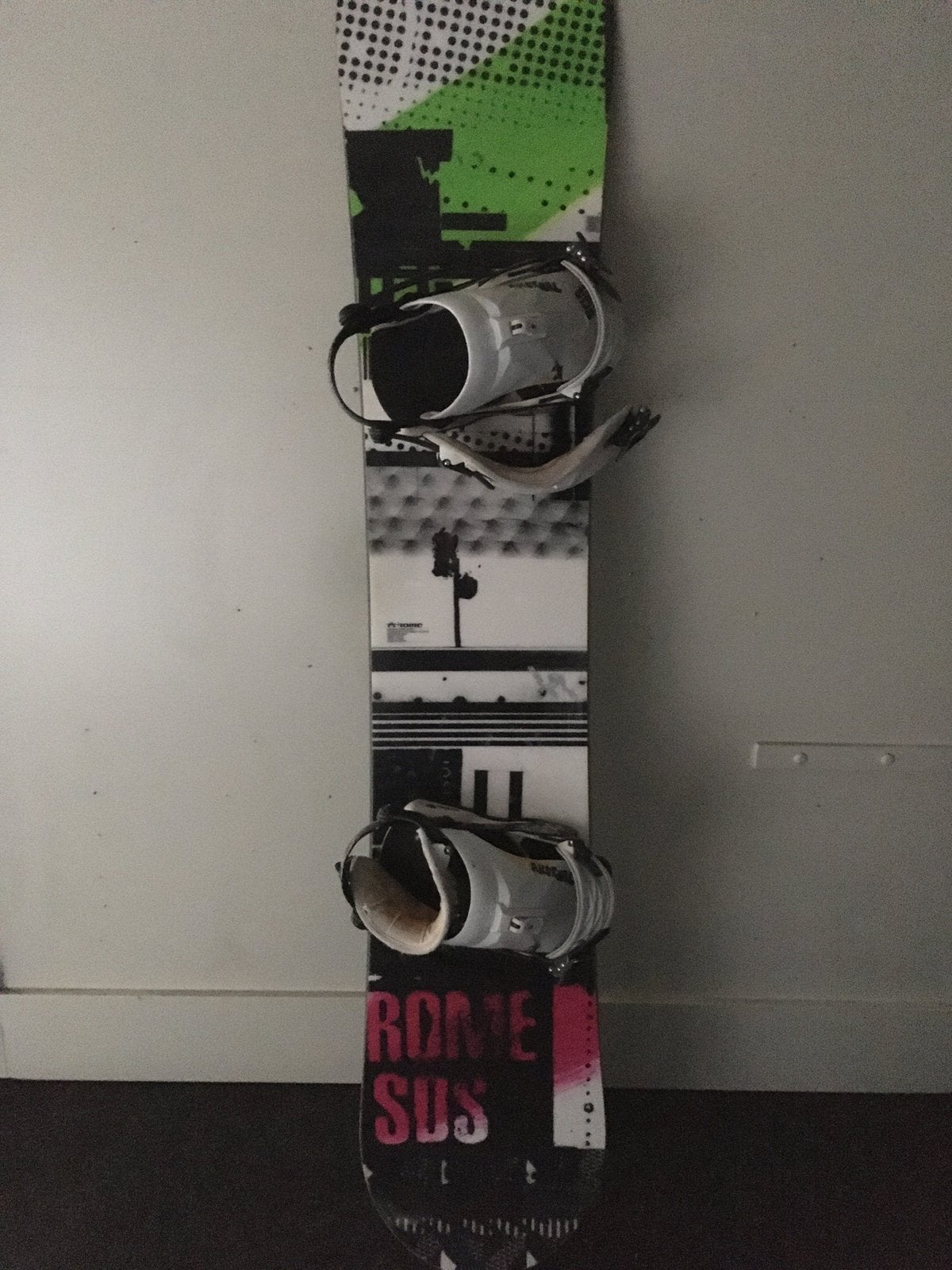 Rome snowboard, Ophalen, Gebruikt