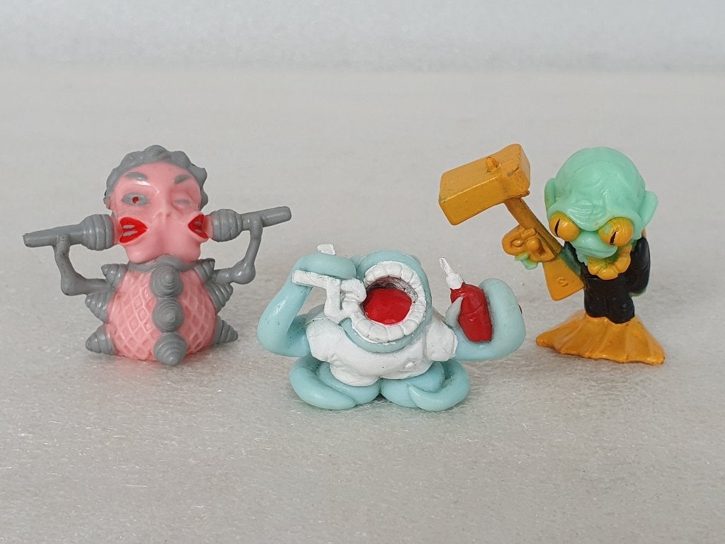 Lot van 3 P.E.T. Aliens (Seven Towns), Verzamelen, Ophalen of Verzenden, Gebruikt