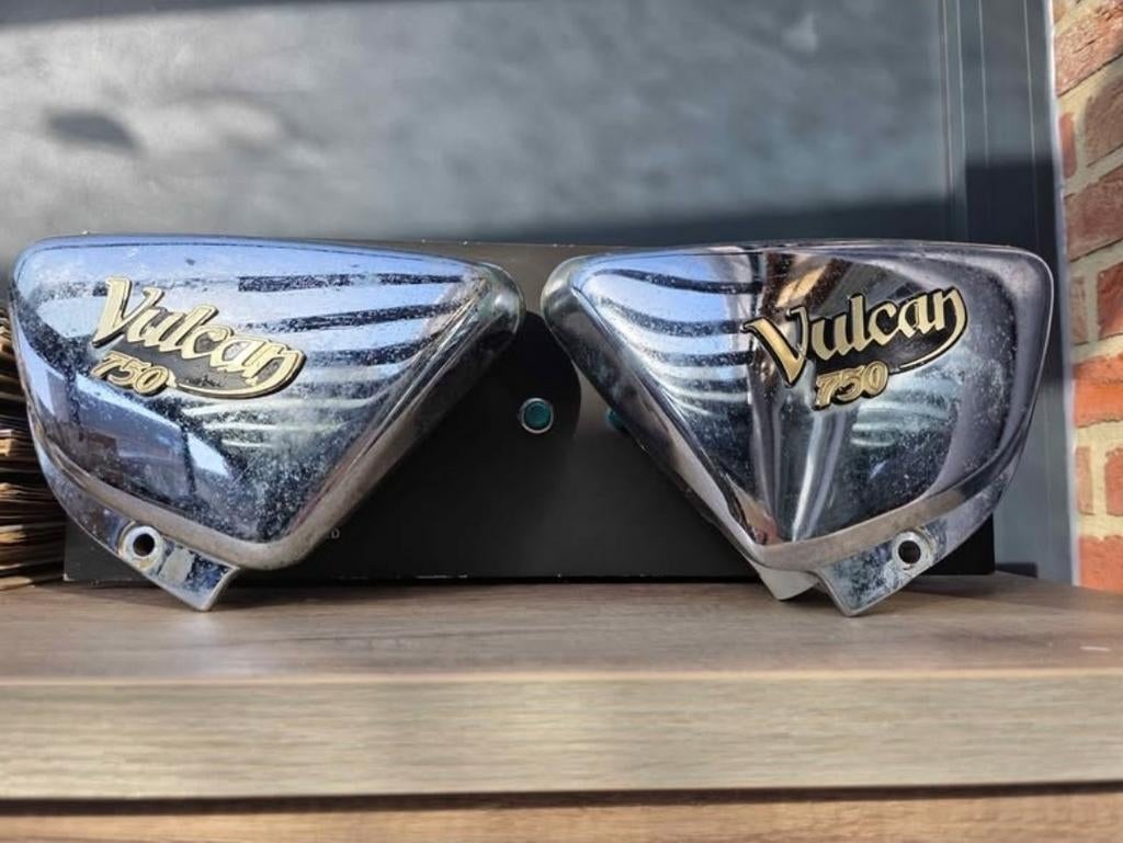 Kawasaki Vulcan zijkappen (set) origineel, Motoren, Ophalen
