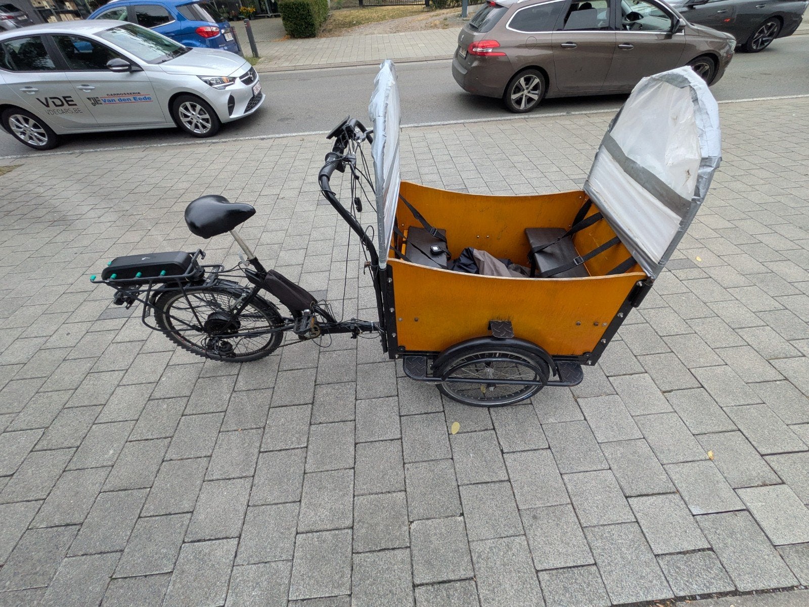 Bakfiets, Ophalen