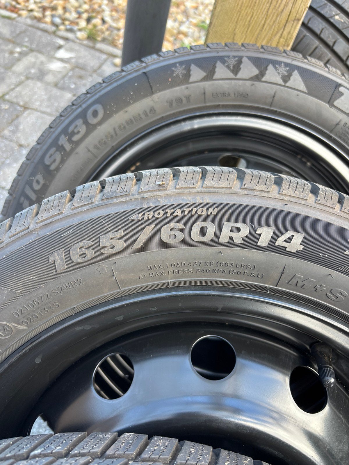 Winter en zomerbanden Kia Picanto, Ophalen, Zo goed als nieuw