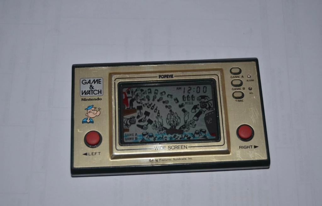 Nintendo Game & Watch Popeye PP-23 1981, Consoles de jeu & Jeux vidéo, Enlèvement, Nintendo, Utilisé
