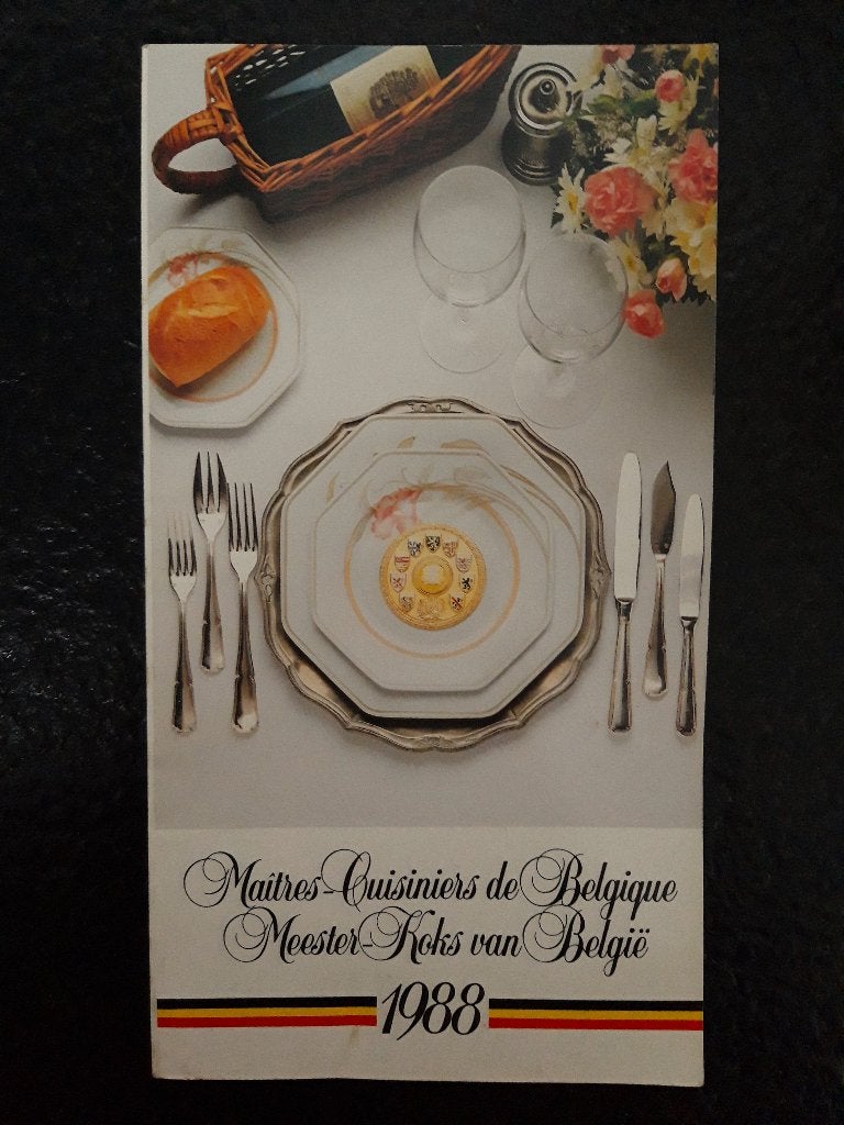 Maîtres cuisiniers de Belgique 1988, Envoi, Comme neuf