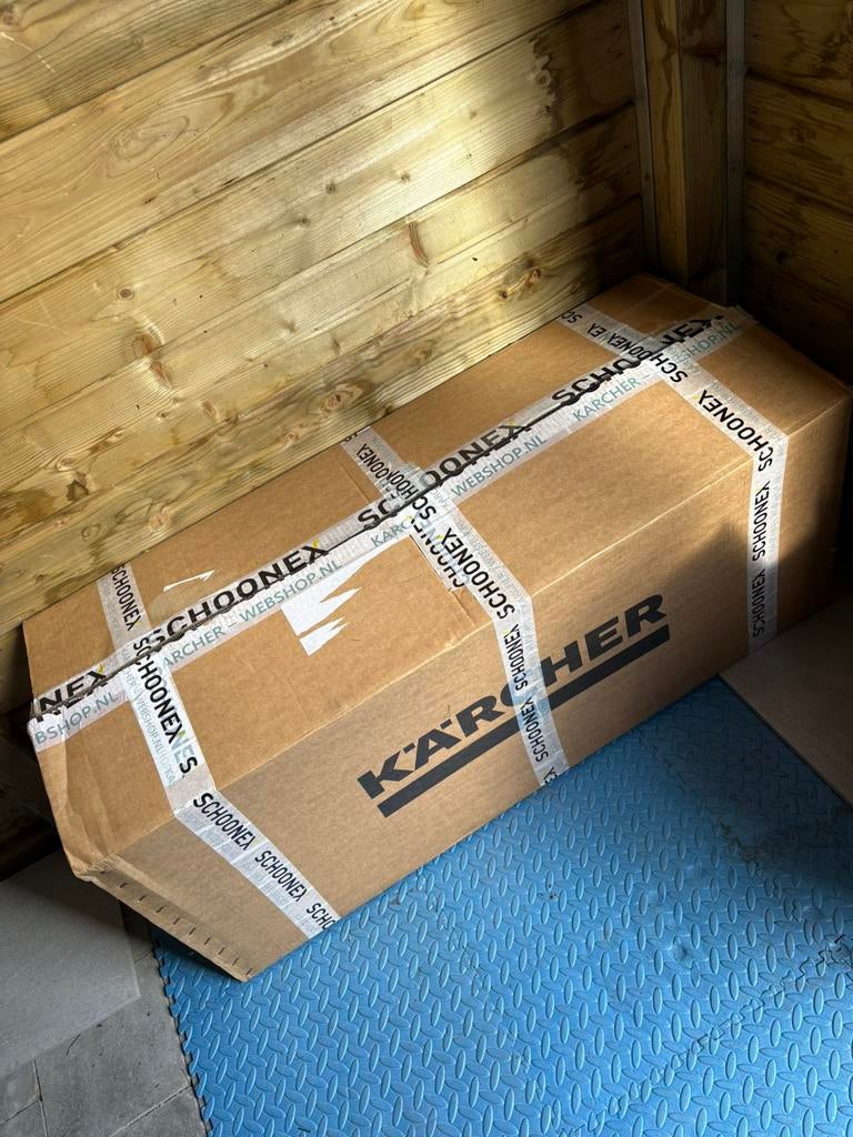 Karcher hogedrukreiniger HD4/11CB  splinternieuw, Tuin en Terras, Hogedrukreinigers, Ophalen of Verzenden, Nieuw, Accu, Met regelbare waterdruk