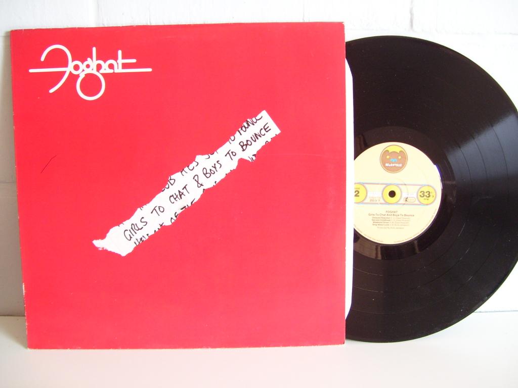 FOGHAT  girls to chat & boys to bounce, 12 pouces, Pressage original, Enlèvement ou Envoi, 1980 - 1989