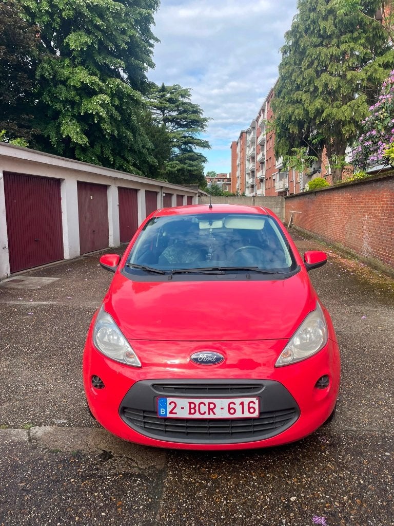 Ford Ka (2012) – Euro 5 Benzine –in goede staat te koop!, Autos, Ford, Rouge, Euro 5, Achat, Ka