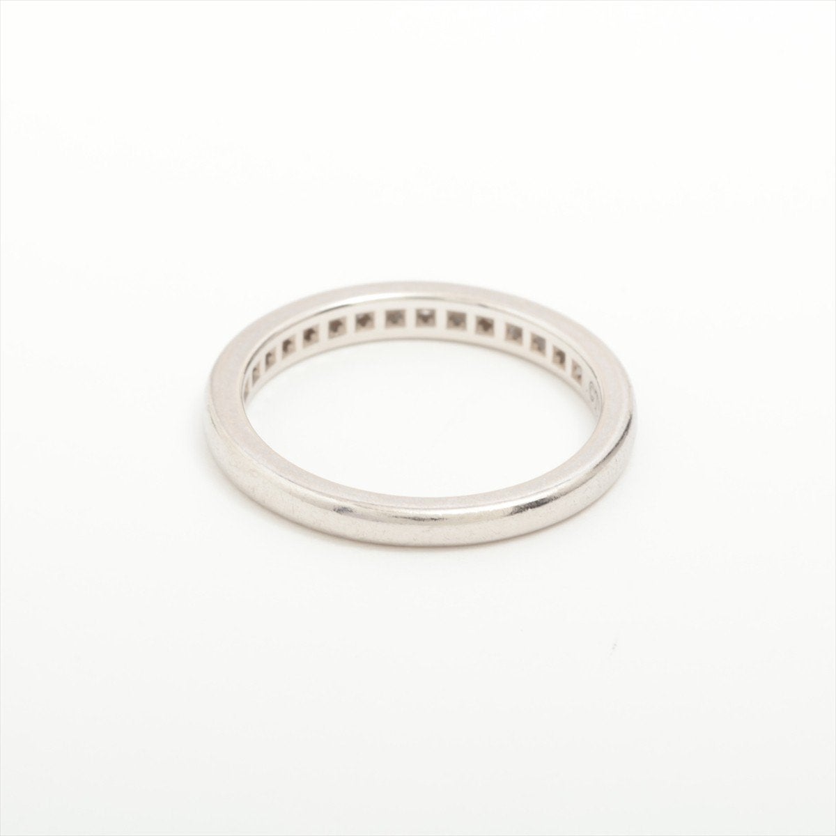 Bague Tiffany Éternité, Bijoux, Sacs & Beauté, Bagues, Enlèvement ou Envoi, Plus petit que 17, Utilisé, Argent