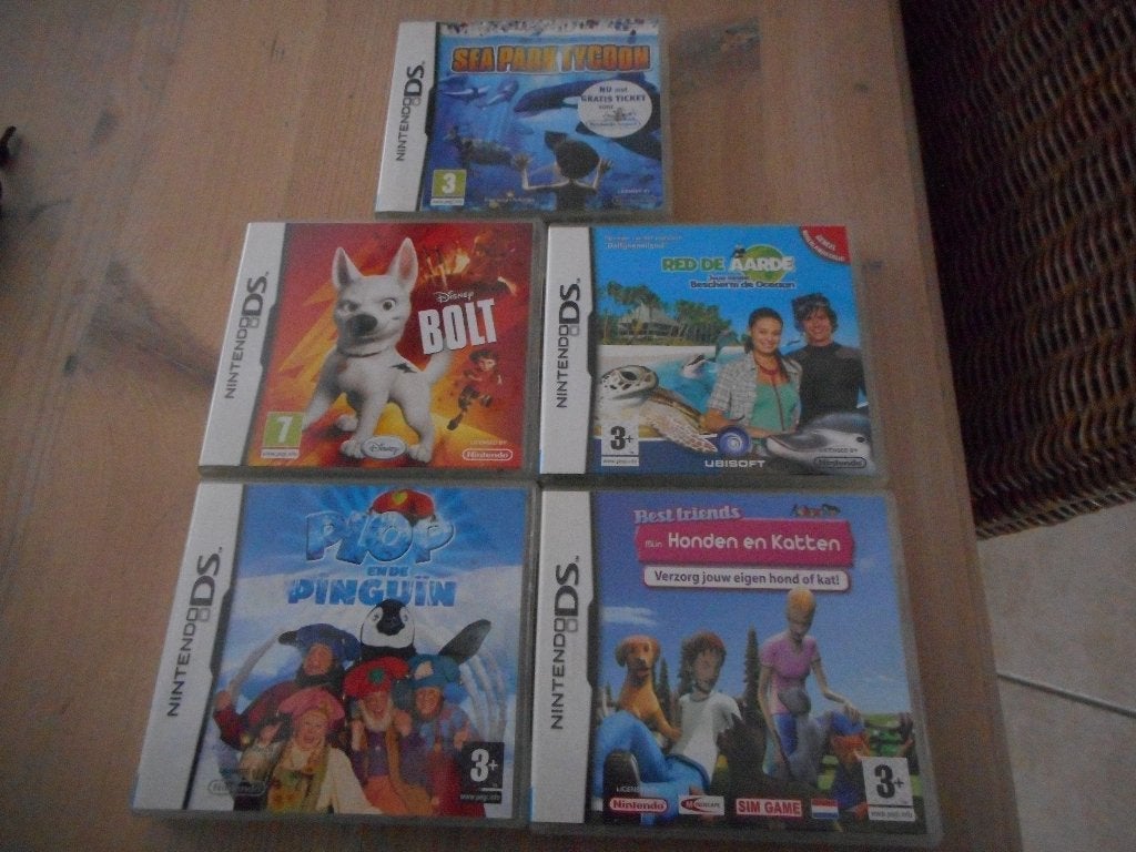 spelletjes voor nintende DS 4e uit te kiezen de 5 voor 18e, Games en Spelcomputers, Ophalen of Verzenden
