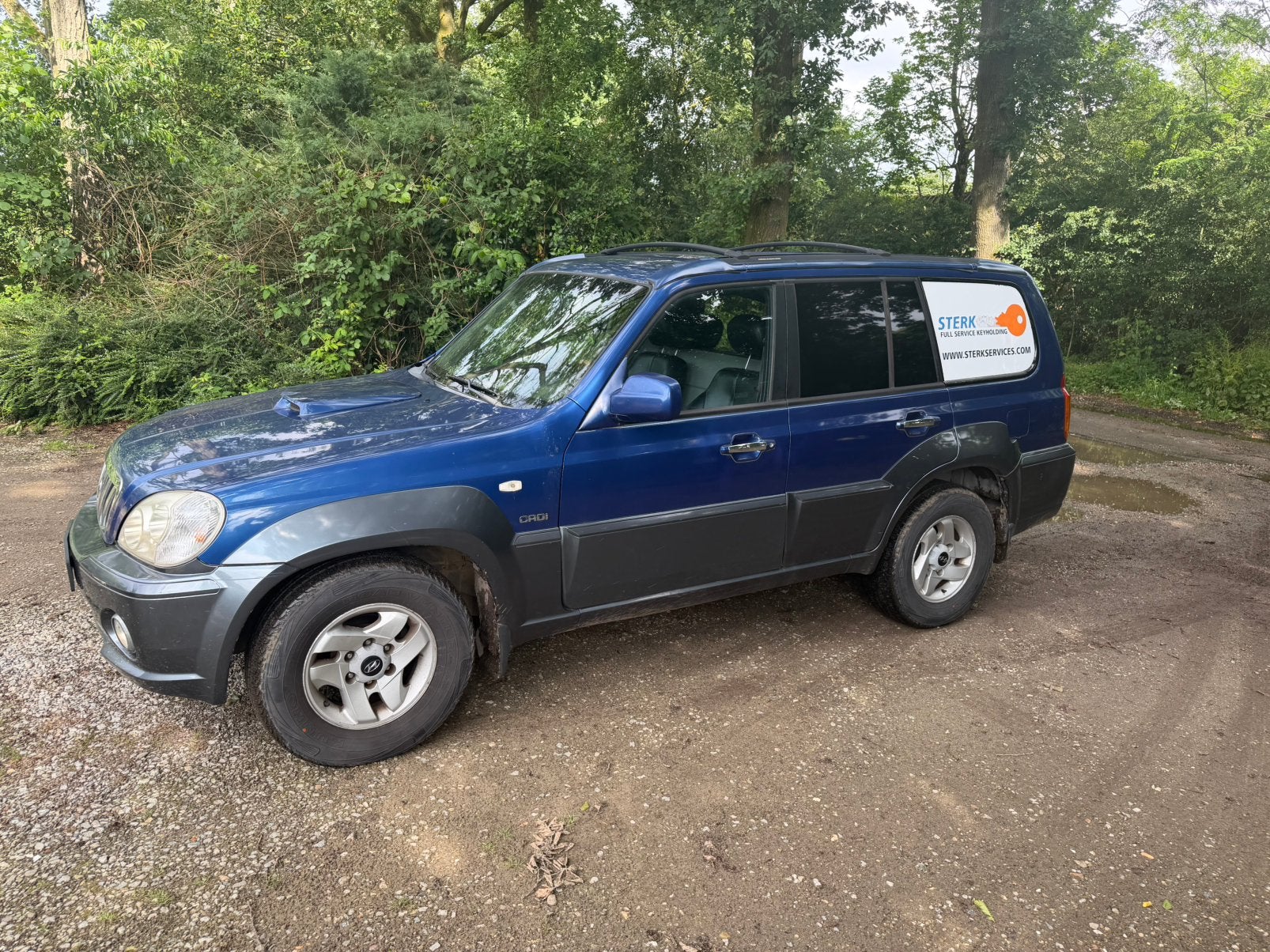 Hyundai Terracan Lichte vracht export, Auto's, 2902 cc, 110 kW, 2800 kg, Particulier