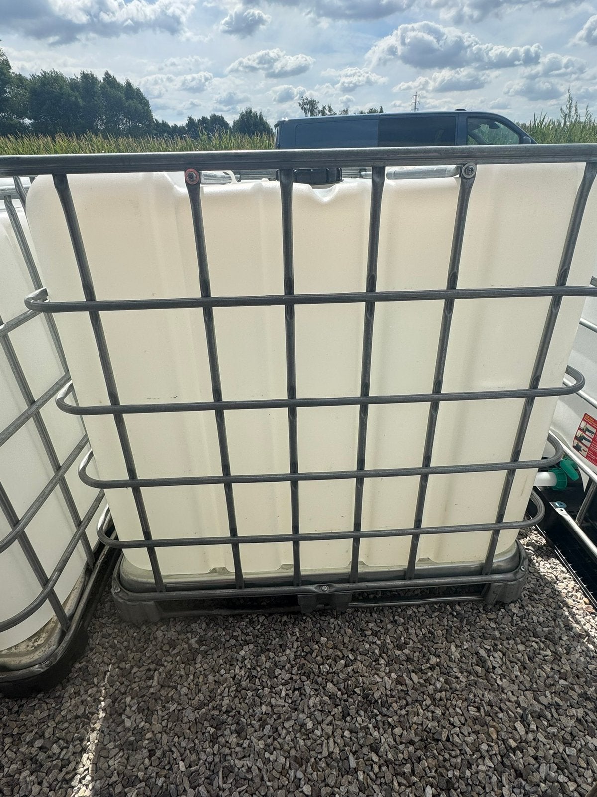 Gereinigde Ibc vaten 1000l, Ophalen, Zo goed als nieuw
