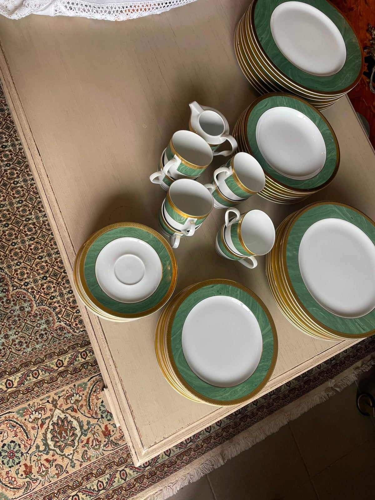 Bavaria Elite volledig servies, Ophalen