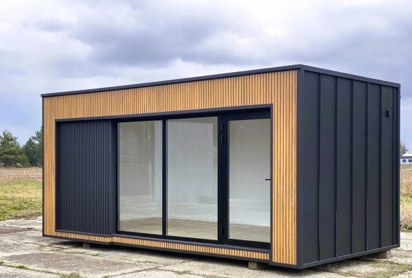 Module  18 m² – Design Bois & Anthracite, Enlèvement ou Envoi