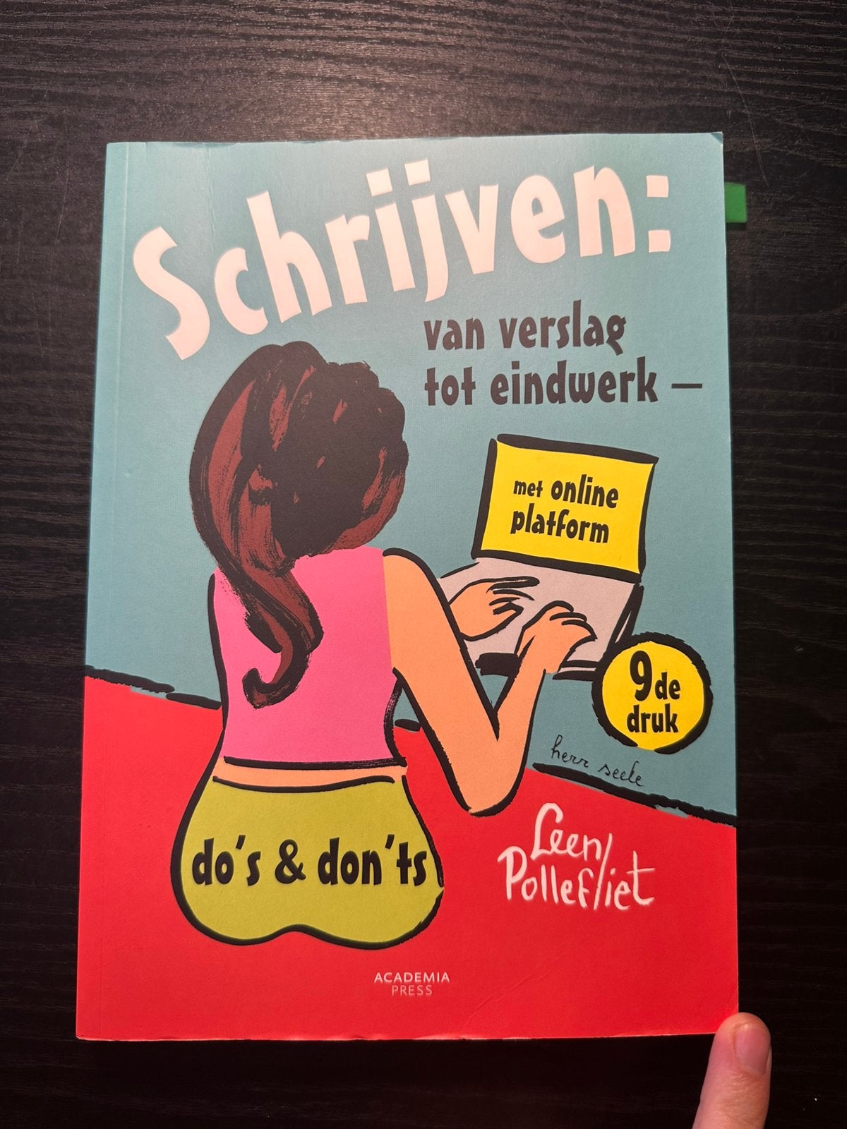 Leen Pollefliet - Schrijven: van verslag tot eindwerk, Ophalen, Leen Pollefliet