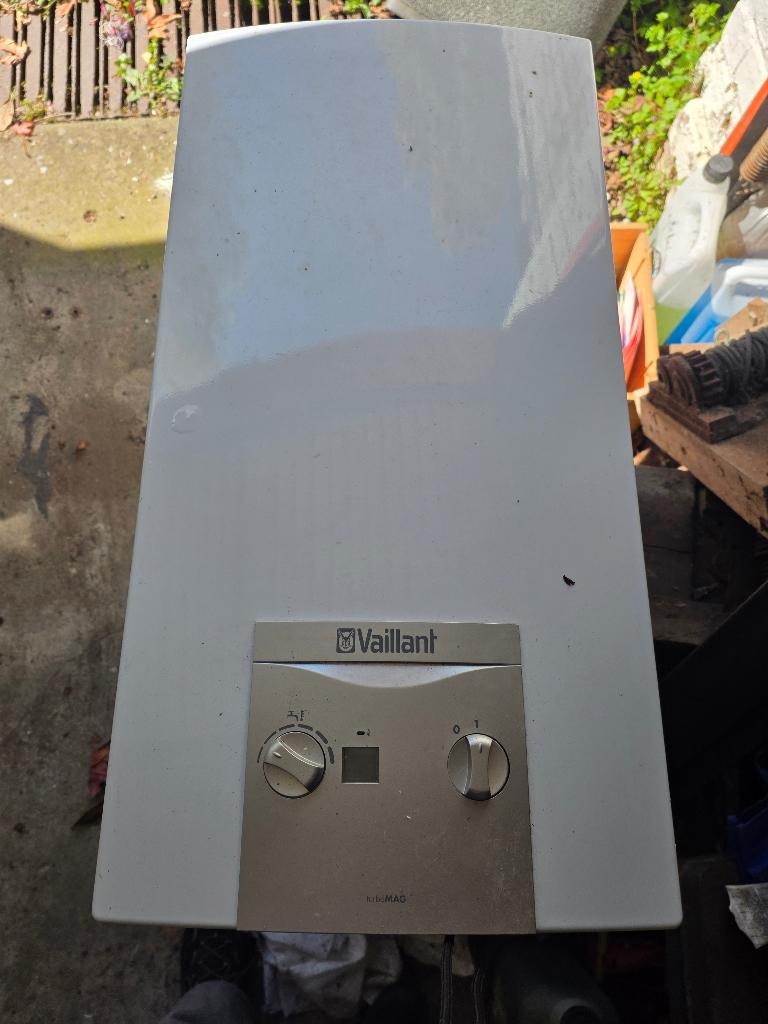 chauffe eau vaillant Turbomax 14l, Enlèvement, Utilisé, Gaz naturel, Chauffe-eau