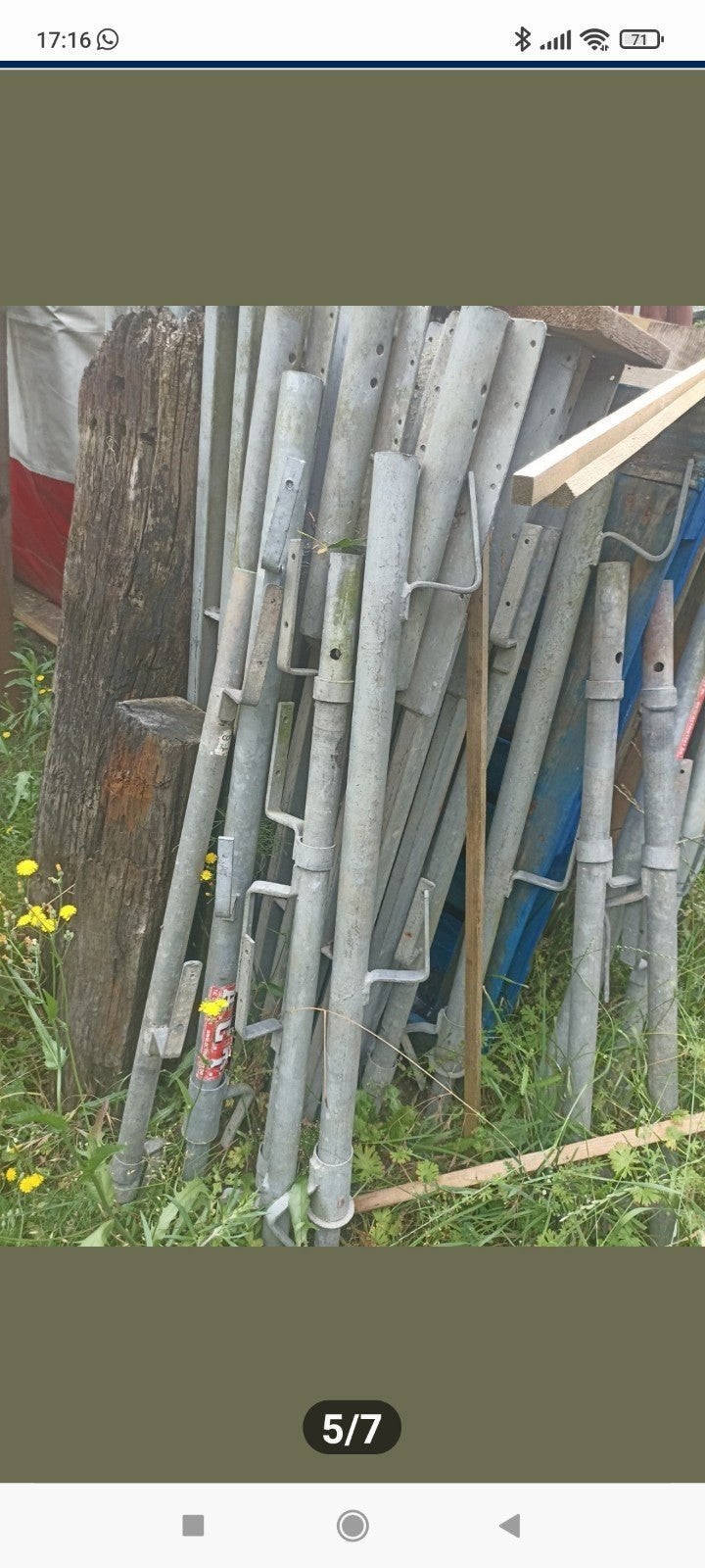 stelling Veiligheid leuningen, Doe-het-zelf en Bouw, Ophalen of Verzenden