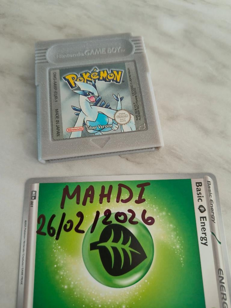 Te koop - Pokémon gameboy spellen (origineel)(Silver & Gold), 1 joueur, Enlèvement, Utilisé, À partir de 7 ans