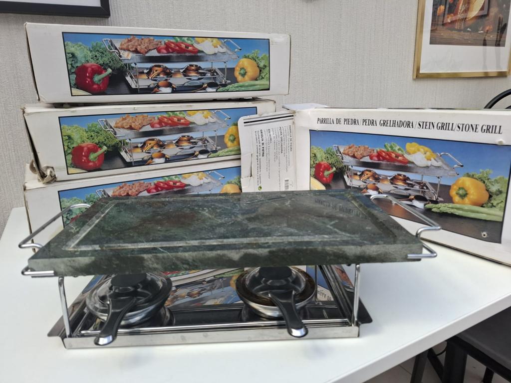 Steengrill, Elektronische apparatuur, Grillplaten, Ophalen, Steengrill