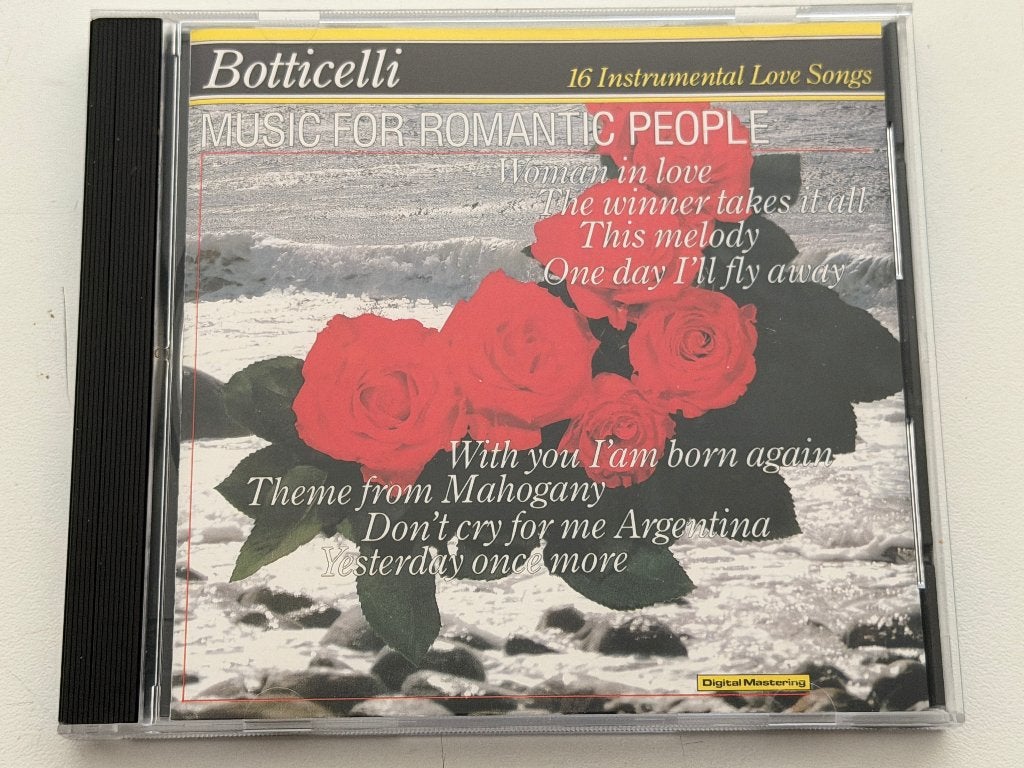 Botticelli – Music For Romantic People - 24 Instrumentals, Cd's en Dvd's, Cd's | Instrumentaal, Easy listening, Ophalen of Verzenden