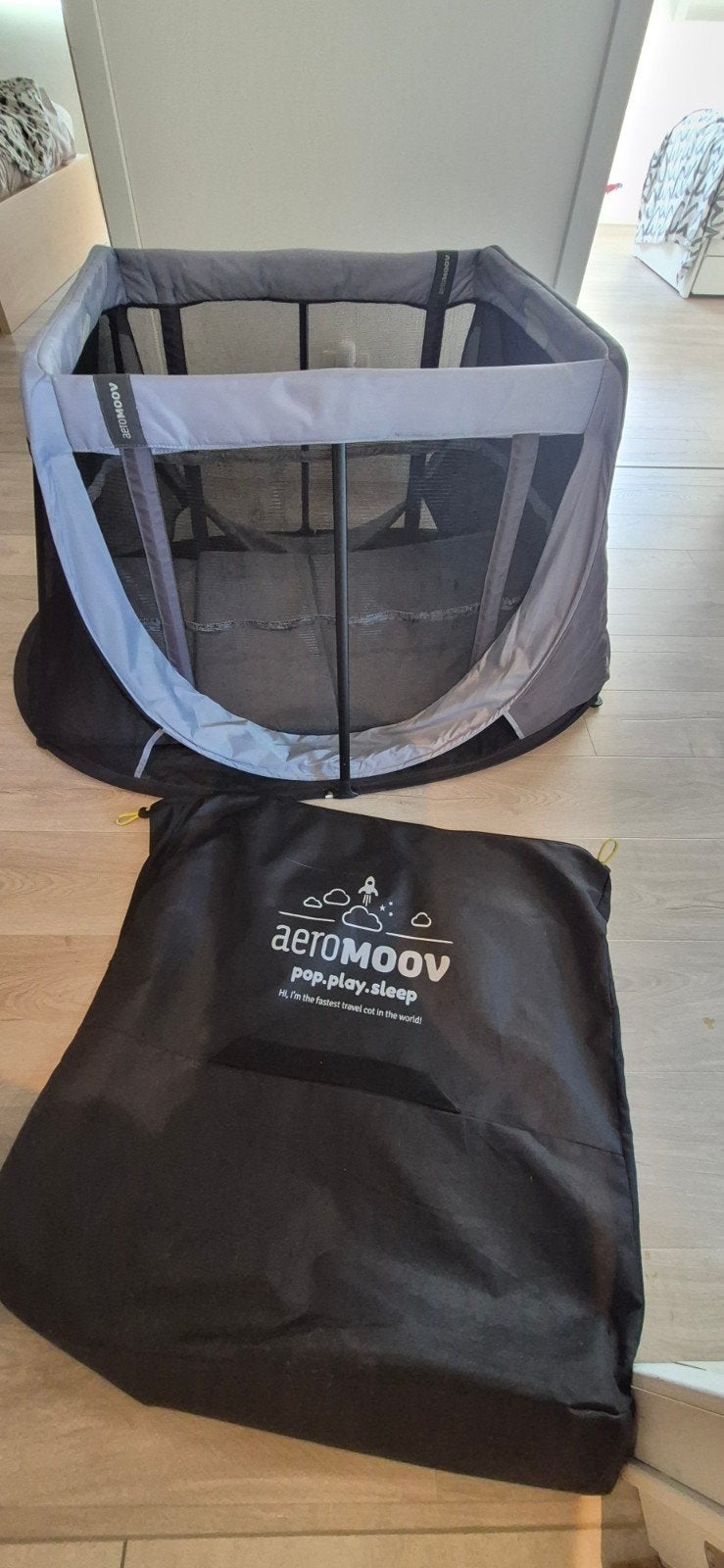 Aeromoov reisbed, Enlèvement, Utilisé, Lit de voyage