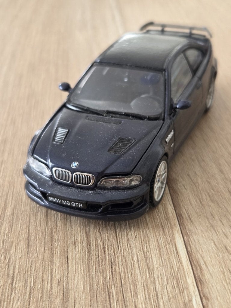 BMW 3 M3 GTR miniatuur, Ophalen of Verzenden, Zo goed als nieuw