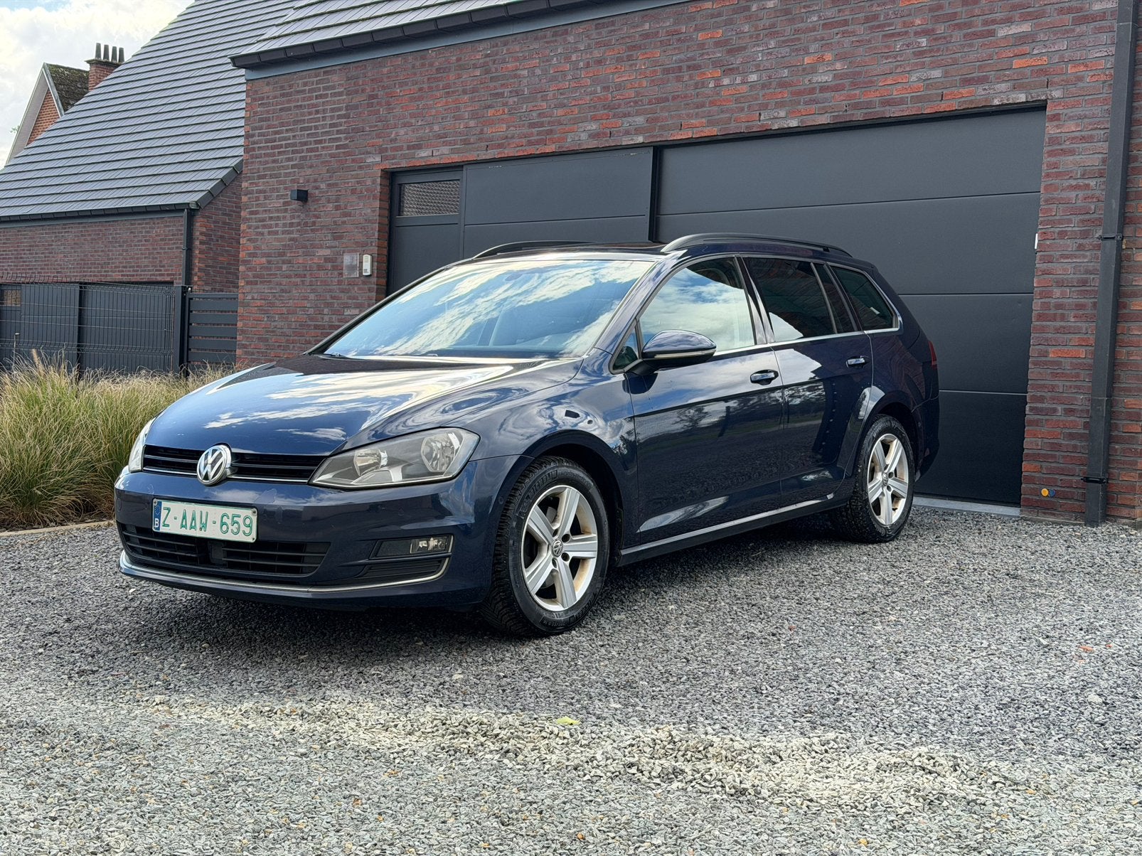 Golf Variant 1.4 benzine, Navi, Bluetooth, Cruise, Auto's, Bluetooth, Dealer onderhouden, Euro 6, Blauw