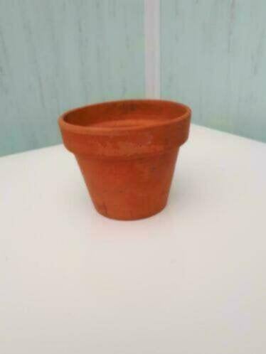 10 terracottapotten dia 11 à 11,5 cm , h ca 10,5 à 11cm, Tuin en Terras, Bloempotten, Ophalen