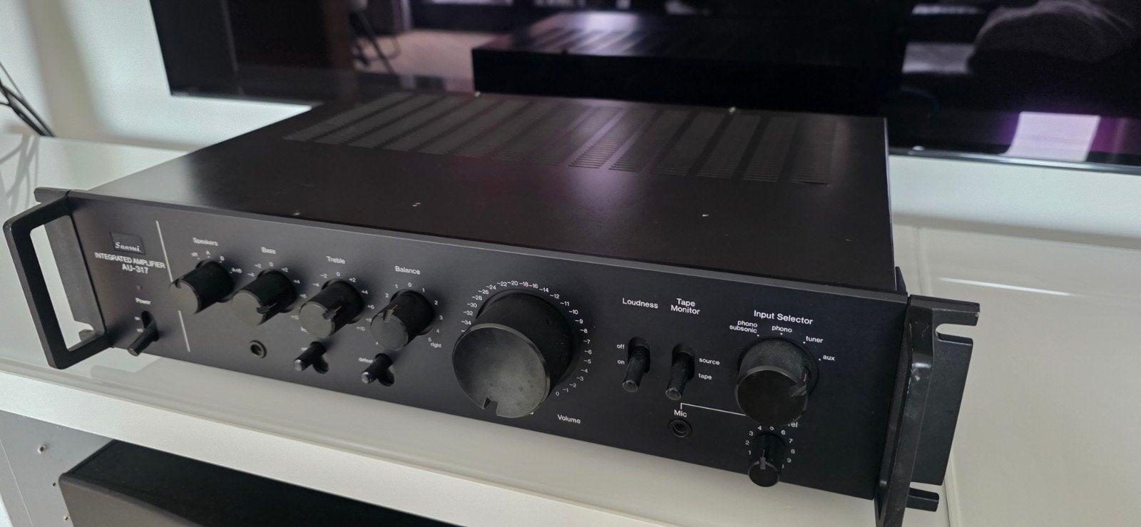 sansui Au 317, TV, Hi-fi & Vidéo, Autres marques, 60 à 120 watts, Enlèvement, Stéréo