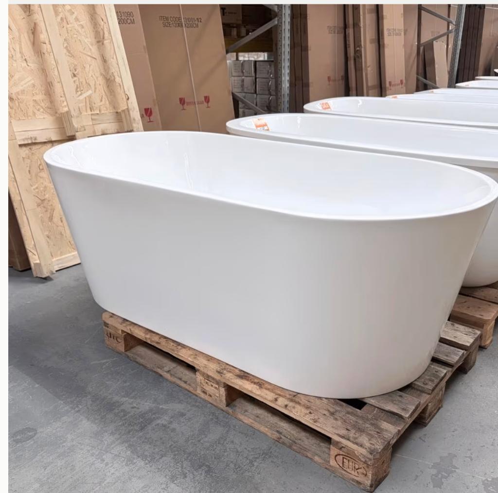 Laatste Kans Vrijstaand Ligbad – 170cm Bad 170/82/60 nr279, Enlèvement, Neuf, Blanc