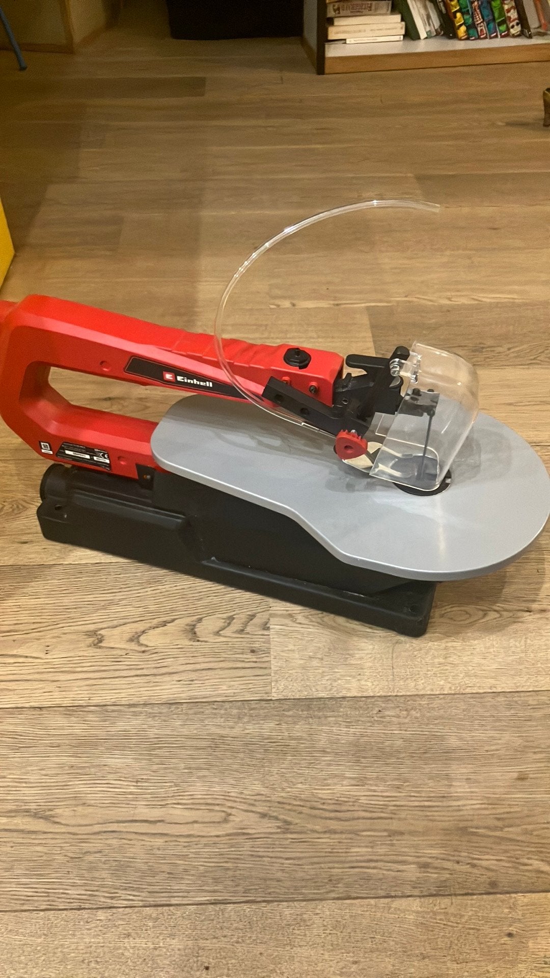 Scie a chantourner Einhell TC-SS 405 E, Bricolage & Construction, Enlèvement, Comme neuf, Autres types, Moins de 30 mm