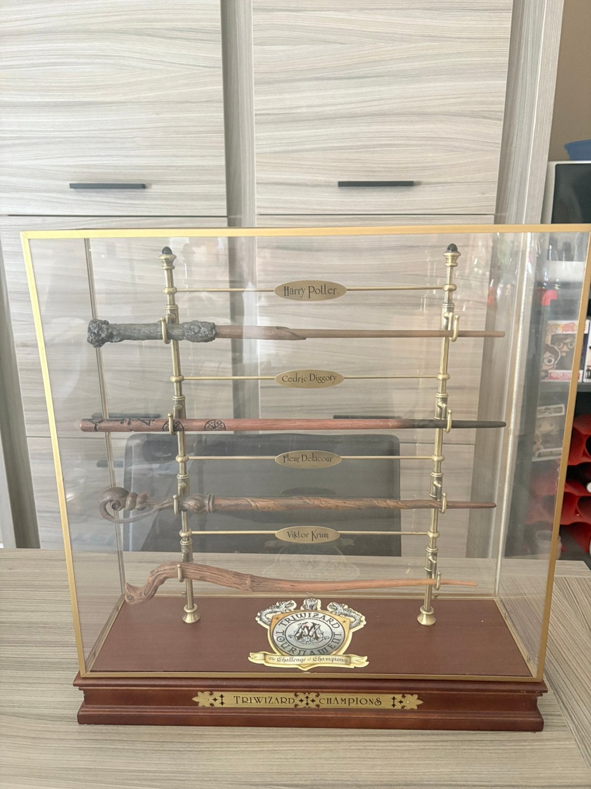 Harry Potter Triwizard Champions Wand Set – Noble Collection, Verzamelen, Ophalen
