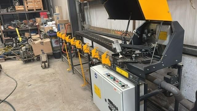 Herder slijpautomaat + Herder Klinkpers, Doe-het-zelf en Bouw, Gereedschap | Zaagmachines, Gebruikt, Ophalen