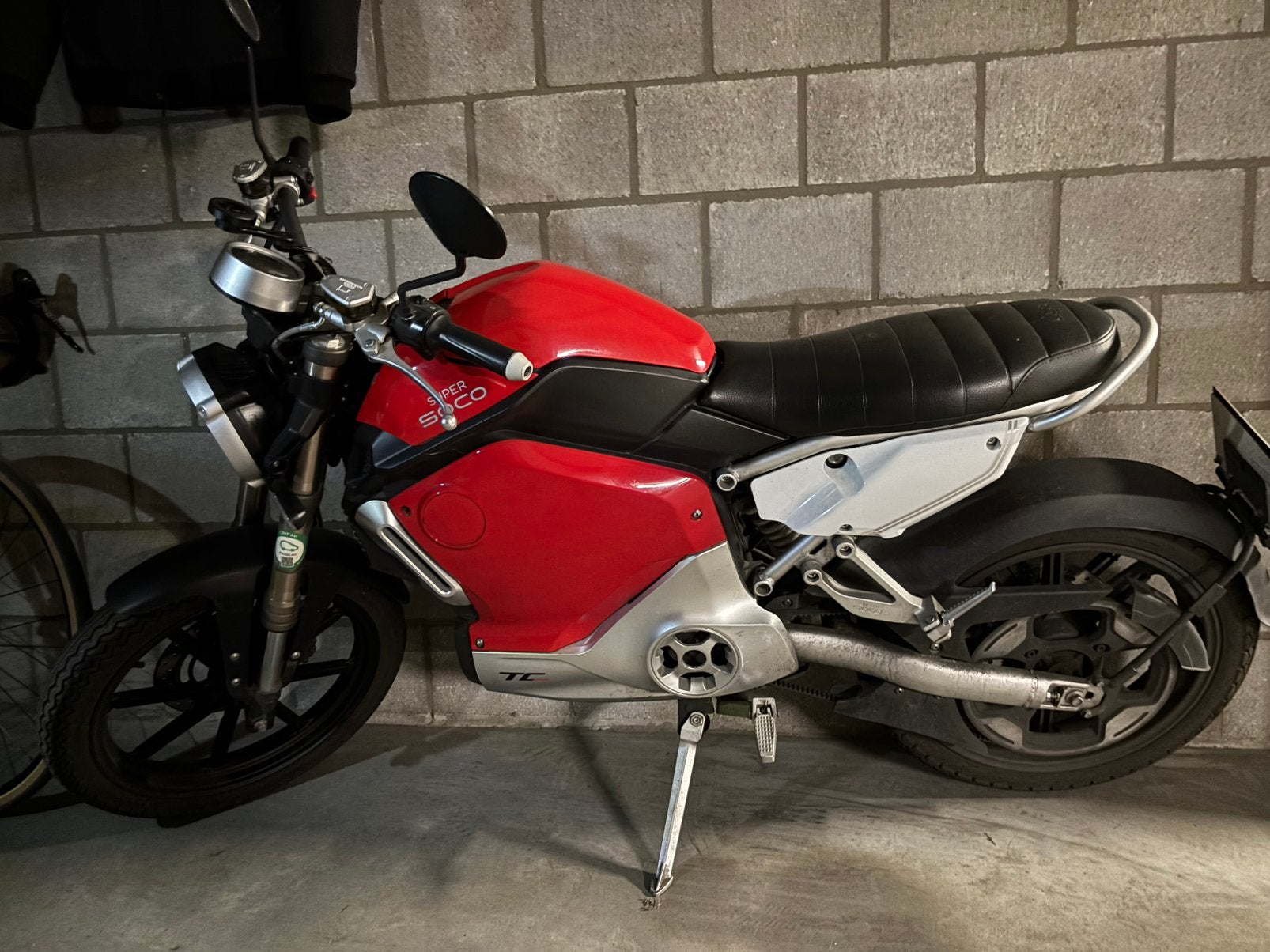 Te koop super soco tc max electric 125cm3, Motoren, Ophalen, 1 cilinder, 11 kW of minder