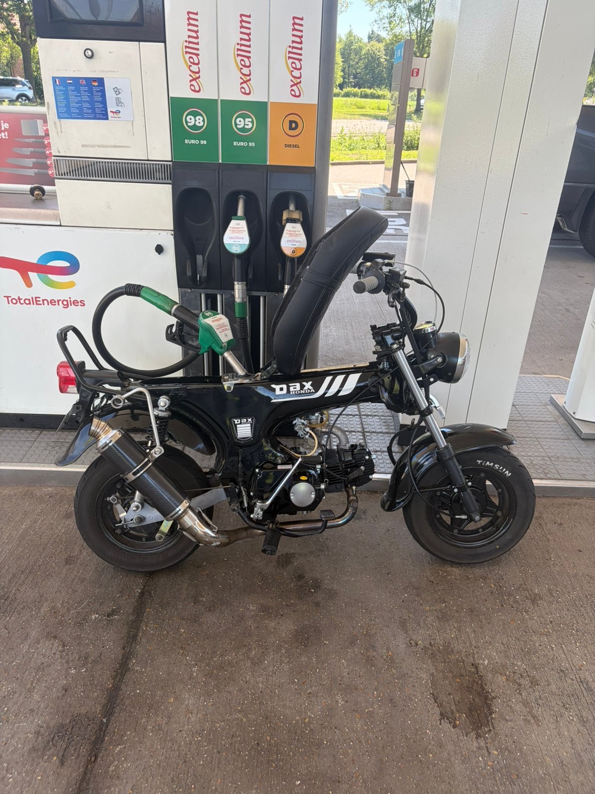 Dax B klasse project (lees beschrijving), Fietsen en Brommers, Ophalen, Zo goed als nieuw, Frame