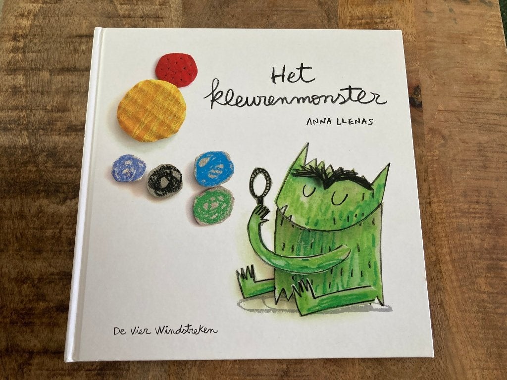 Prentenboek 'Het kleurenmonster' - Anna Llenas, Ophalen of Verzenden, Gelezen, Anna Llenas, Sprookjes