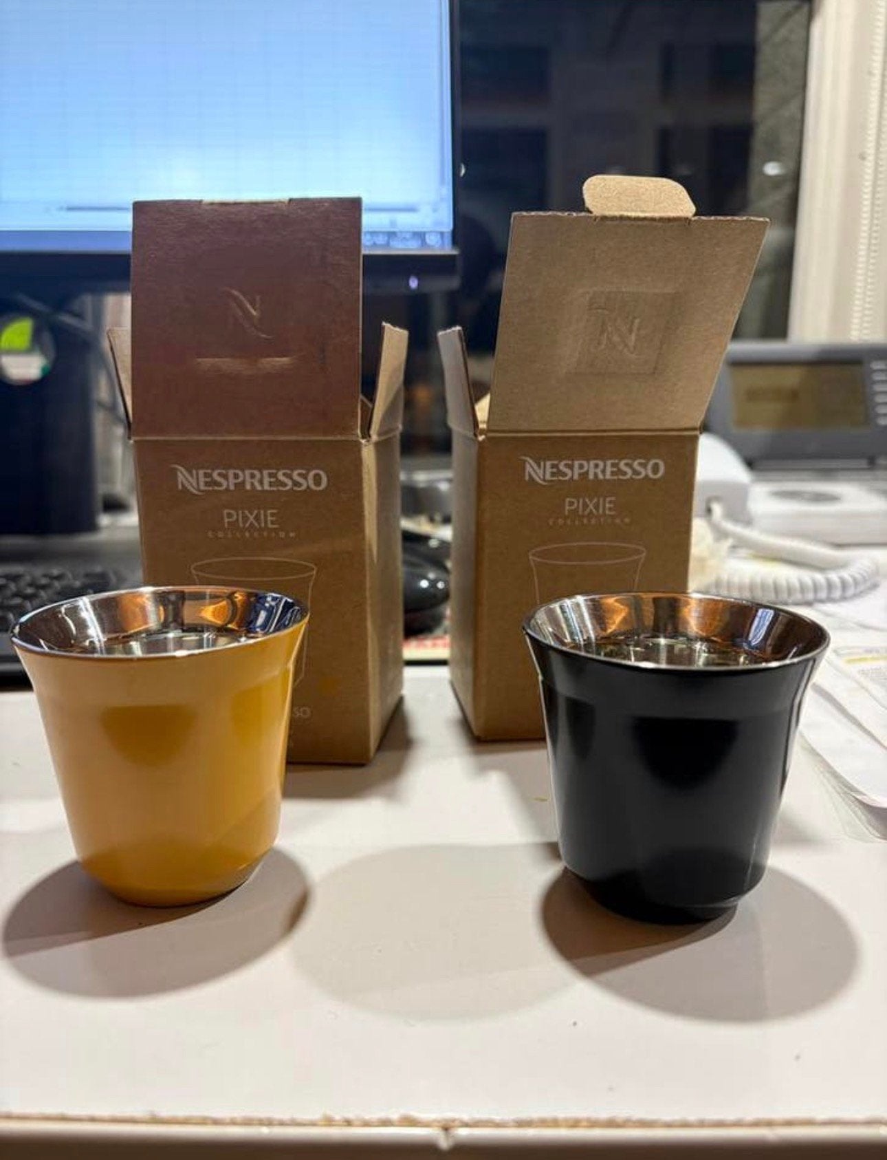 2 pixie espresso kopjes, Electroménager, Accessoires de machine à café, Enlèvement ou Envoi