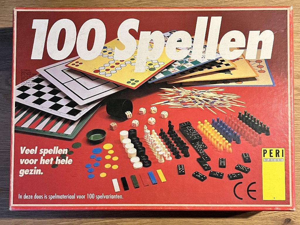 100 Spellen - Spel, Hobby & Loisirs créatifs, Enlèvement ou Envoi, Utilisé, Peri Spiele