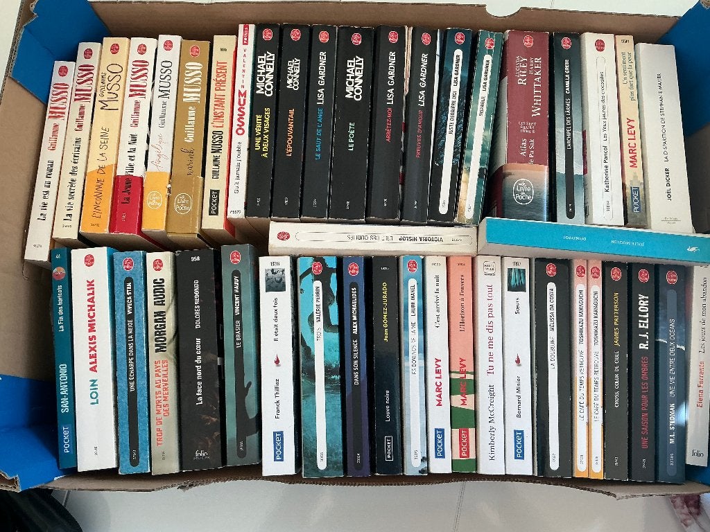 Livres de poche, Enlèvement ou Envoi, Utilisé, Guillaume Musso  Michel Connely Lisa Gardner Marc Lévy …