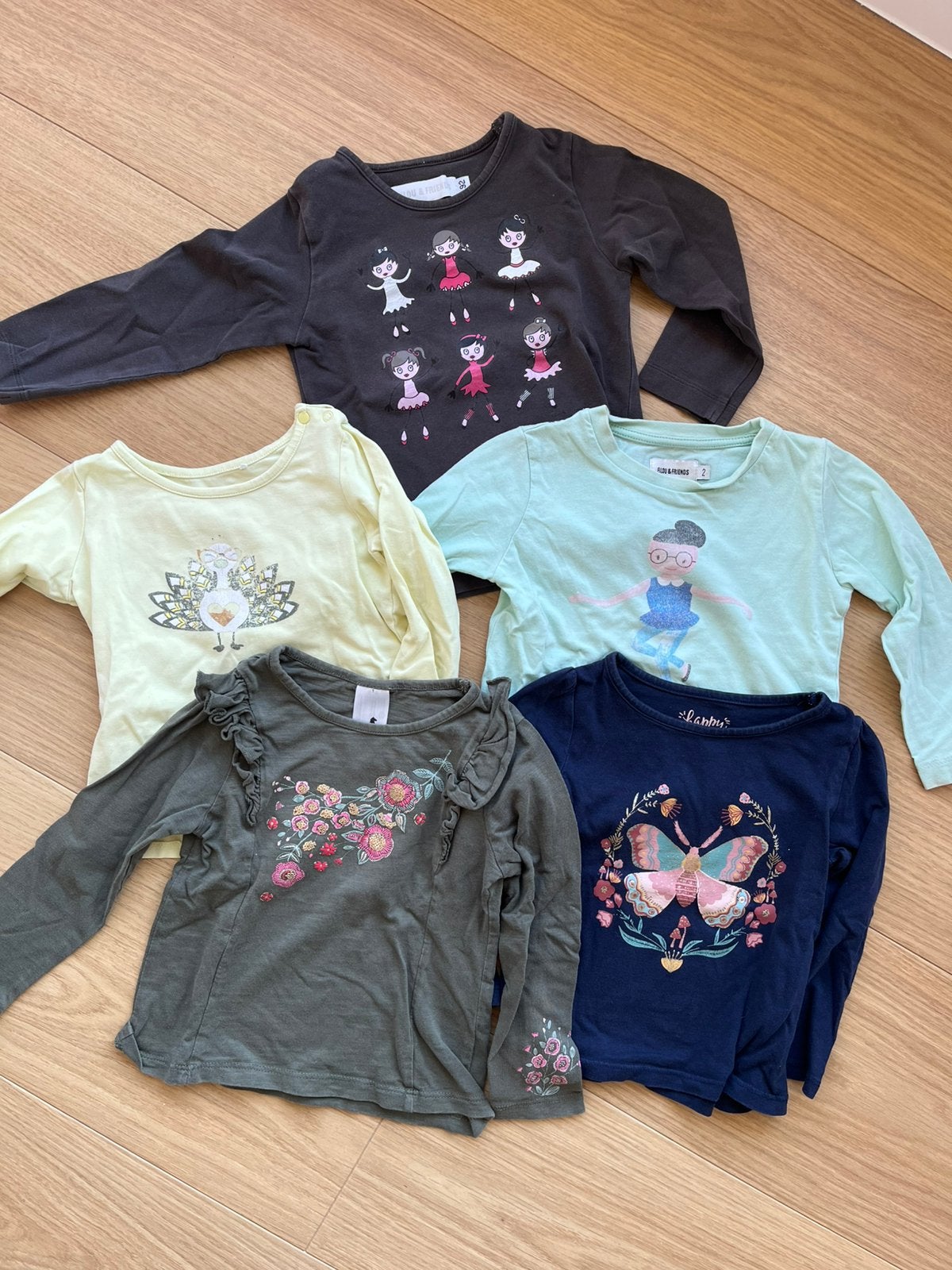 T shirt lange mouwen 92 kind, Ophalen, Zo goed als nieuw