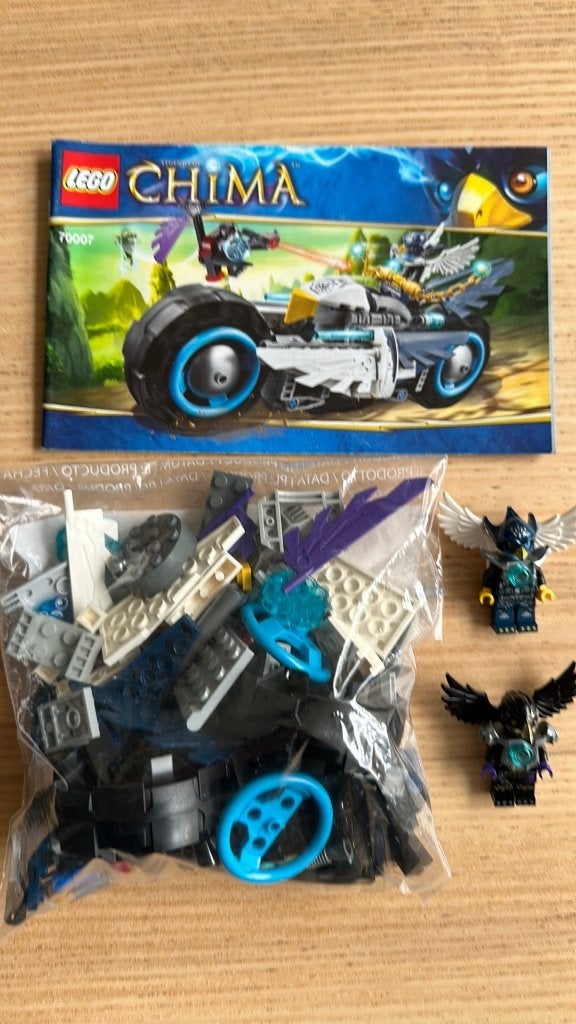 Lego Chima 70007, complet, Enlèvement ou Envoi, Lego, Ensemble complet, Instructions incluses