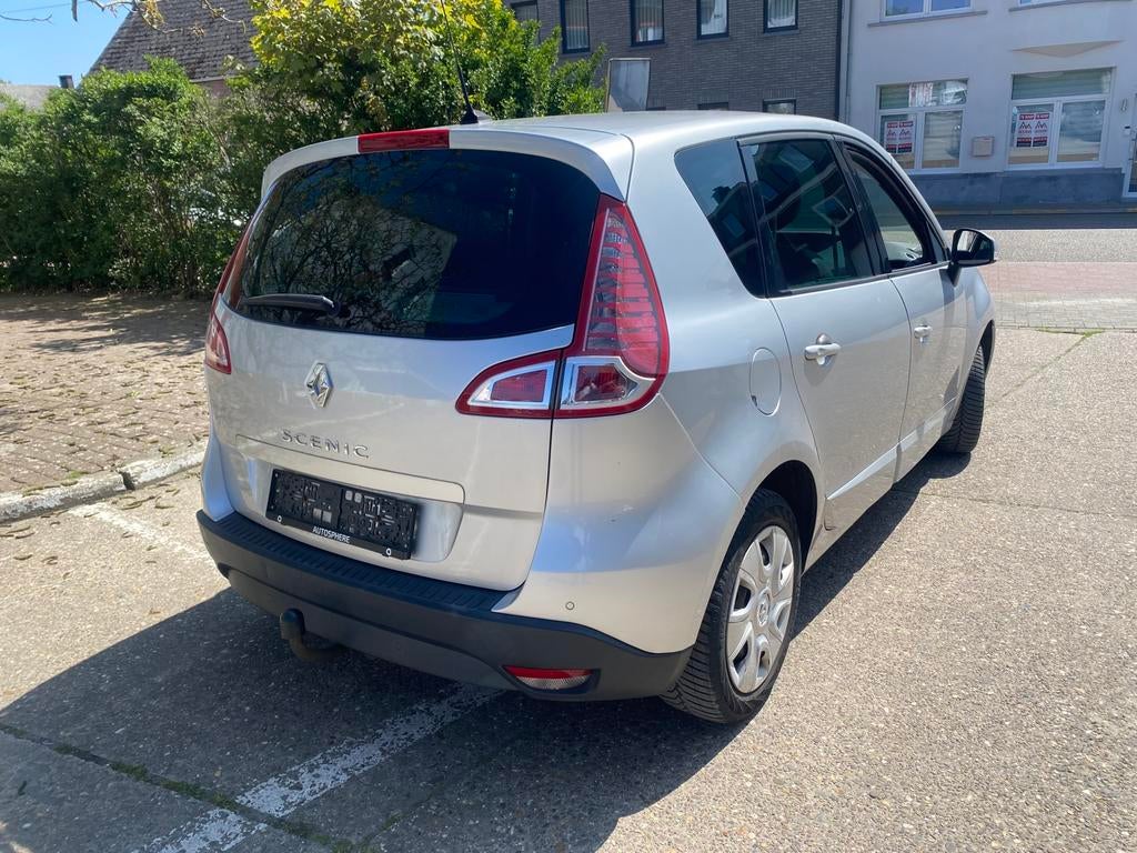 Renault scenic automaat benzine, Auto's, Monovolume, Euro 6, 4 cilinders, Leder en Stof