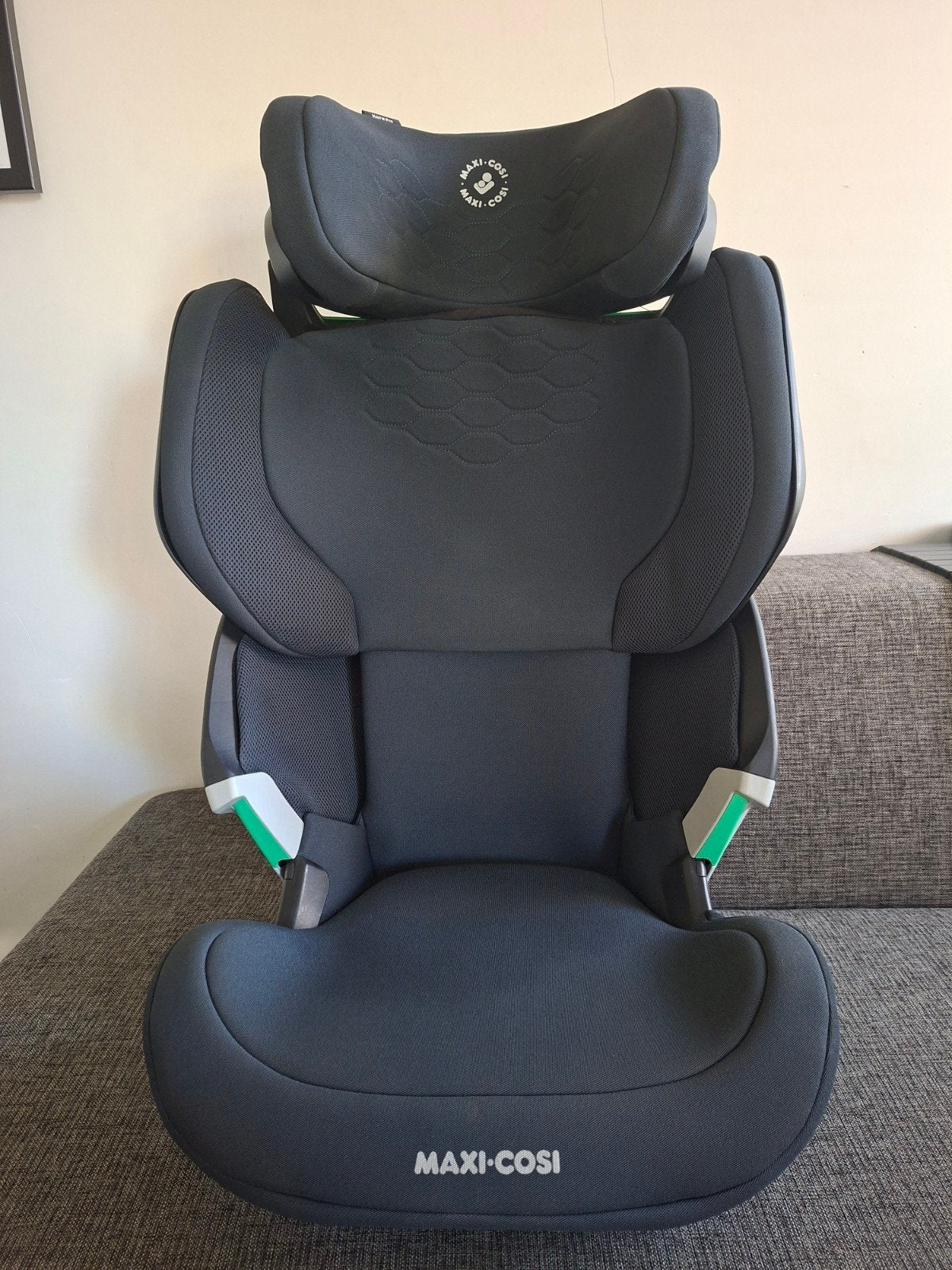 Zwarte Maxi Cosi Kore Pro i-Size isofix autostoel, Ophalen, 15 t/m 36 kg, Zijbescherming, Zo goed als nieuw