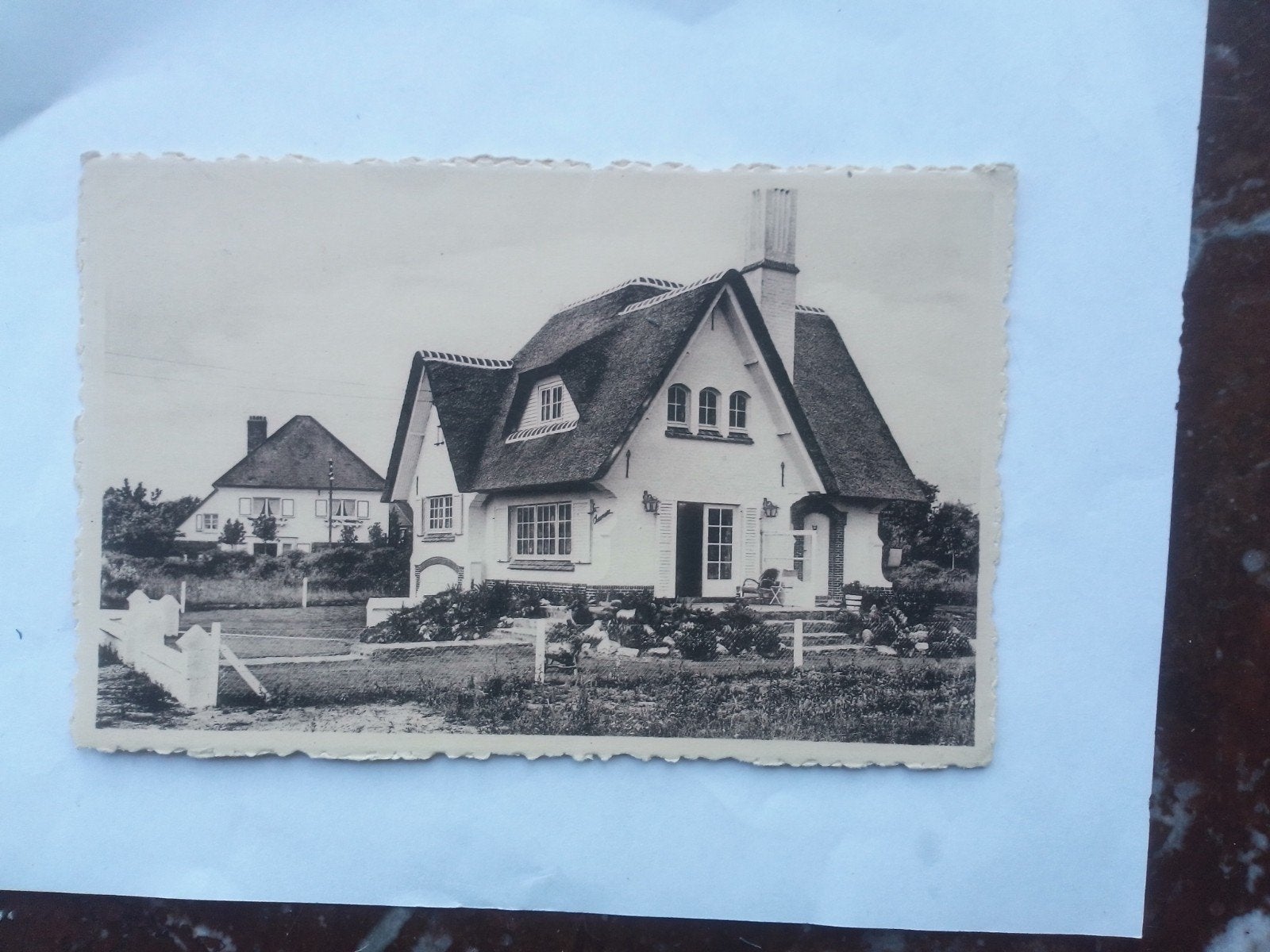 St Idesbald Villas La Chaumiėre et Horse Shoe, Collections, Enlèvement ou Envoi, 1940 à 1960, Affranchie, Flandre Occidentale