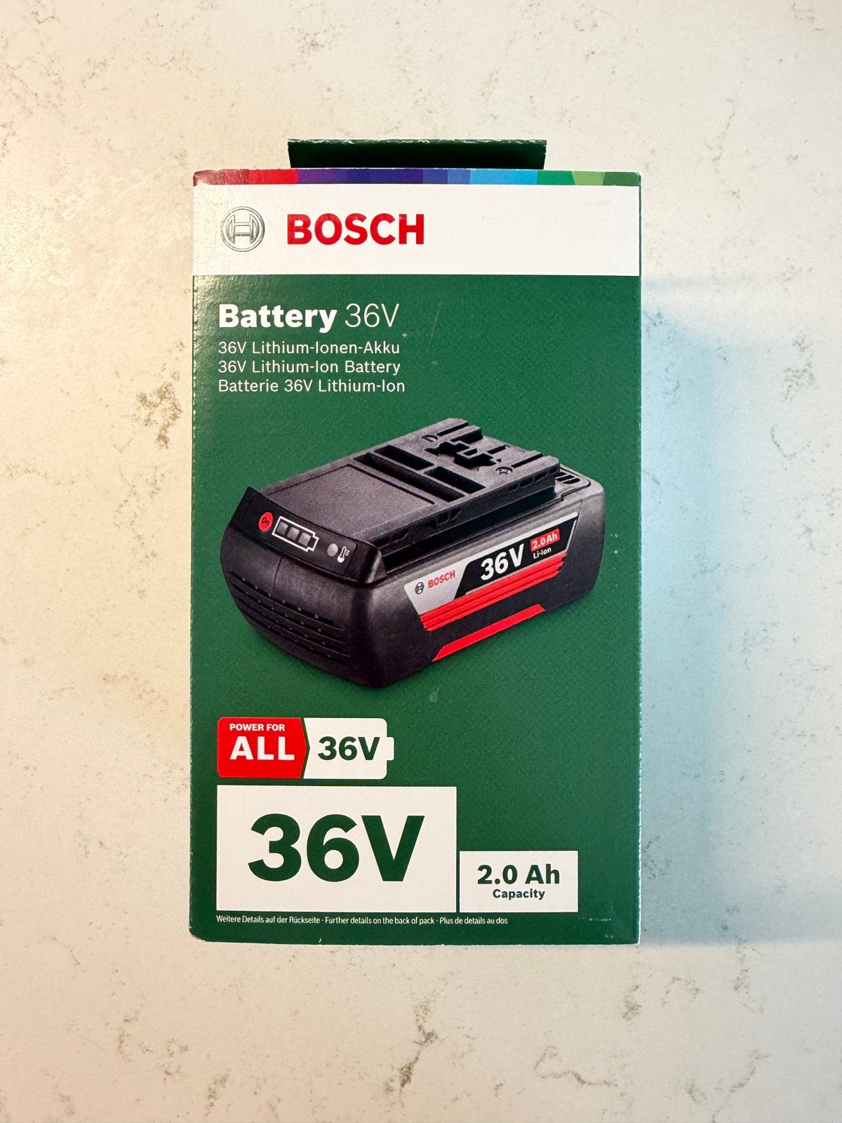 Batterie Bosch 36V 2.0Ah - Neuve, Bricolage & Construction, Neuf