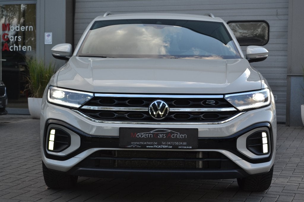 Vw T-Roc 1.5TSi DSG R-Line, Auto's, 1498 cc, 4 cilinders, Leder en Stof, 5 zetels