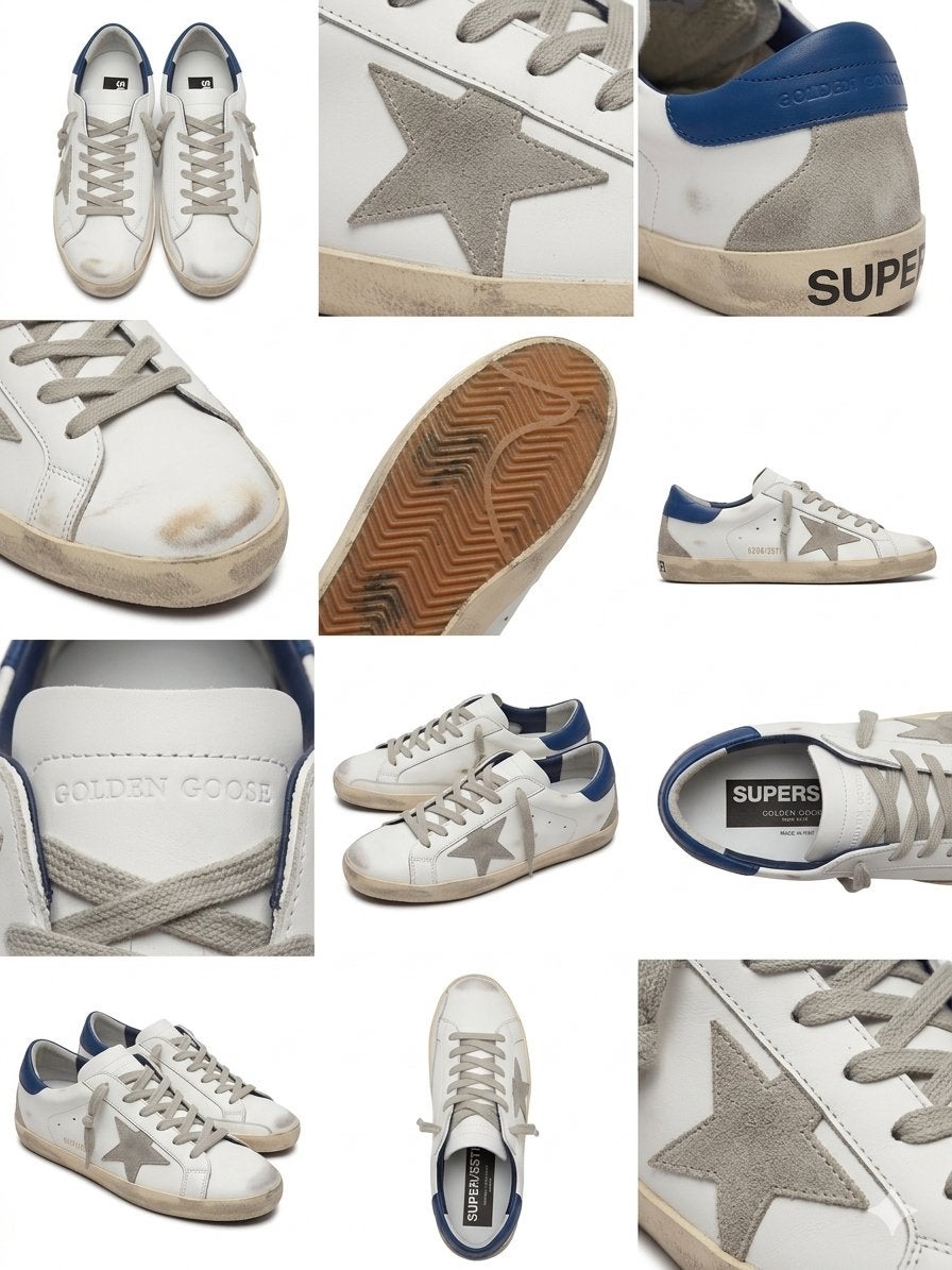 Golden goose superstars maat 44, Ophalen of Verzenden, Zo goed als nieuw
